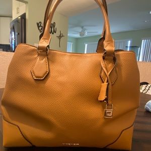 Nine West Shoulder handbag.  Mustard color.